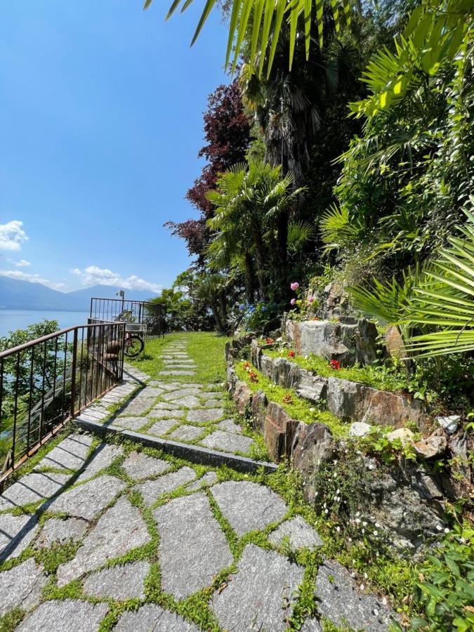 Villa Angelina Guest House Cannero Riviera Bagian luar foto