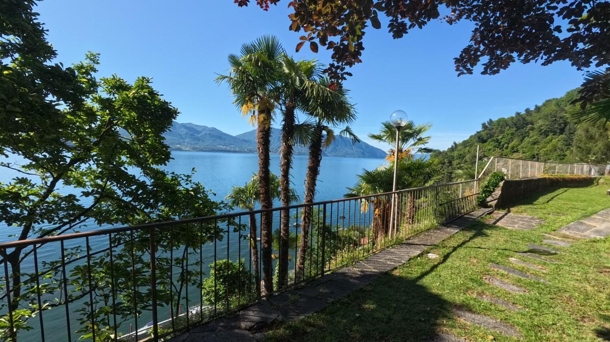 Villa Angelina Guest House Cannero Riviera Bagian luar foto