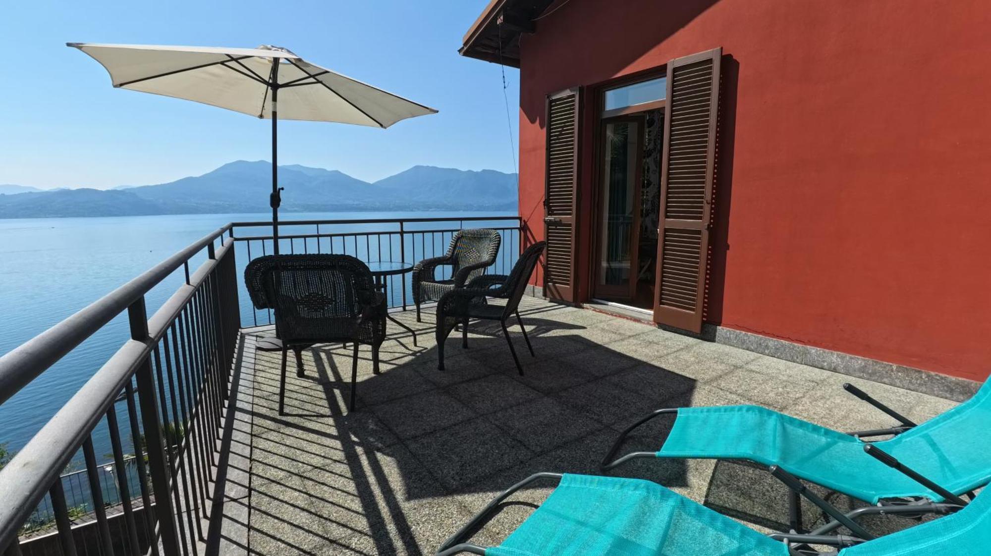 Villa Angelina Guest House Cannero Riviera Bagian luar foto