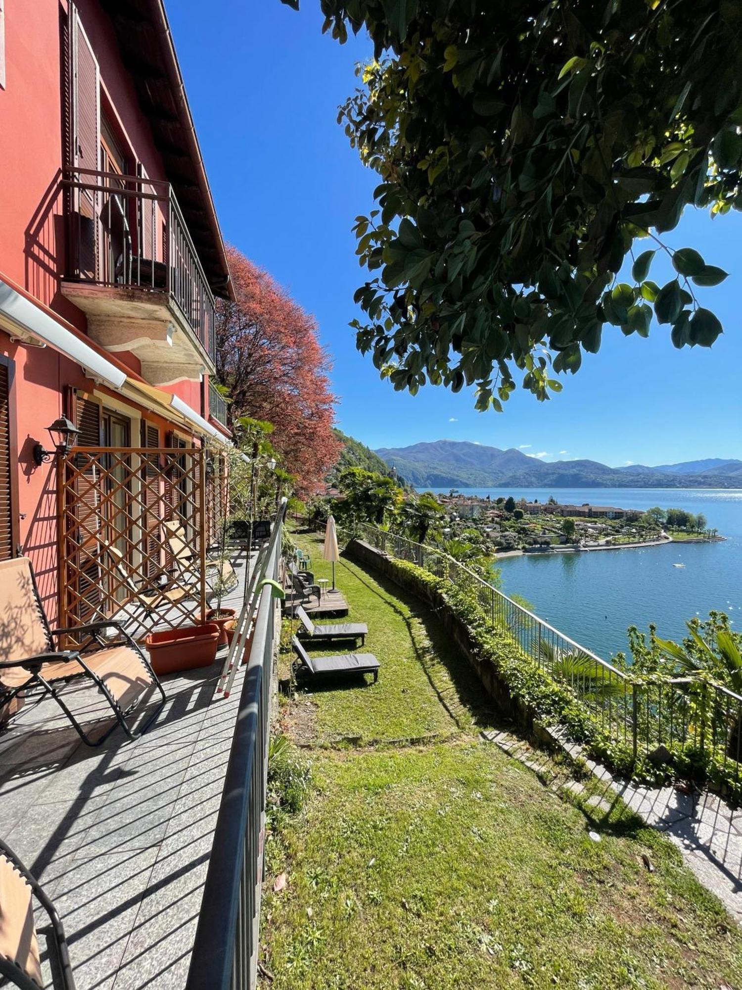 Villa Angelina Guest House Cannero Riviera Bagian luar foto